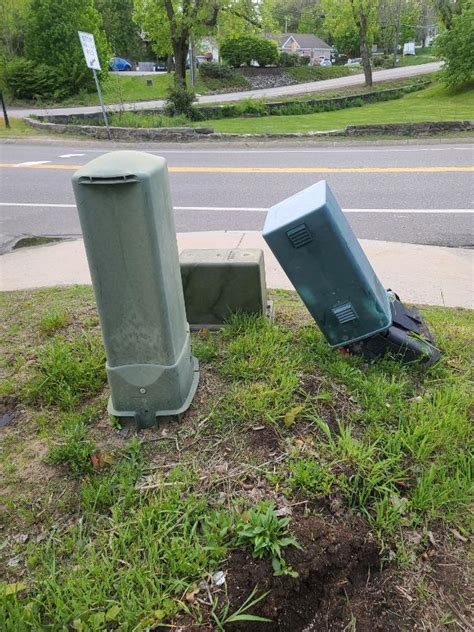 comcast junction box repair|xfinity cable utility box broken.